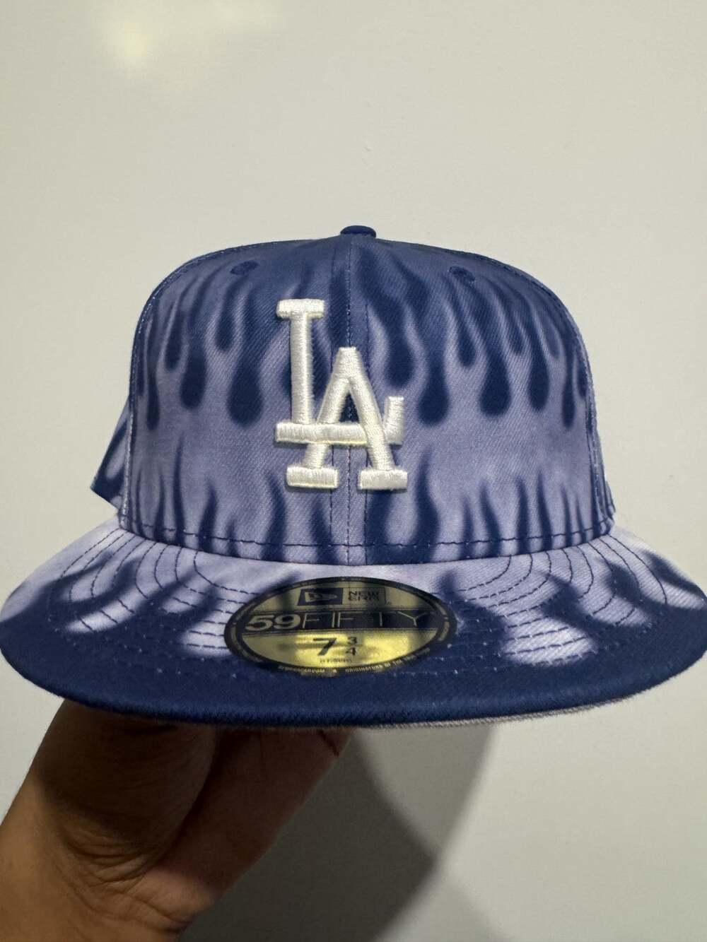New Era Modern LA Dodgers Flames 59fifty Cap 7 3/4